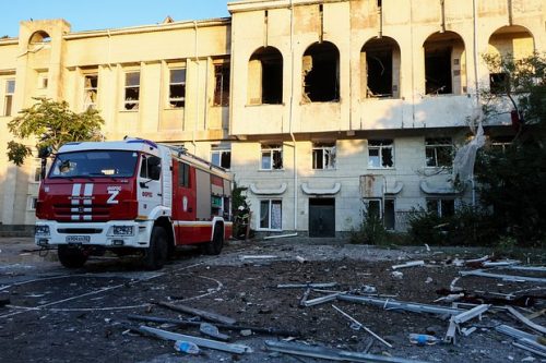 Атака на санаторий в Крыму 21 сентября