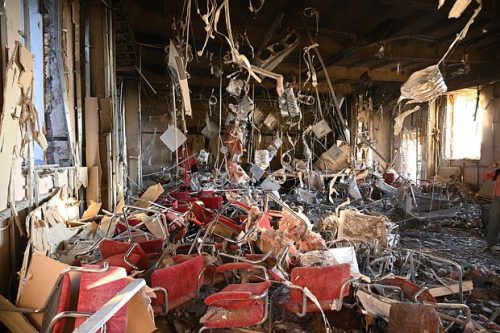 Атака на санаторий в Крыму 21 сентября