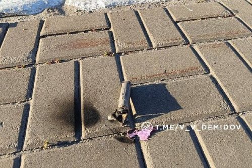 Появились кадры с последствиями взрыва дрона ВСУ у администрации столицы региона России